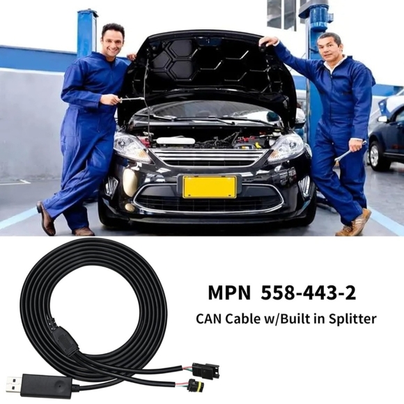 CAN Cable w/Built in Splitter for Holley EFI Sniper EFI Terminator X, (558-443-2 - Picture 2 of 8